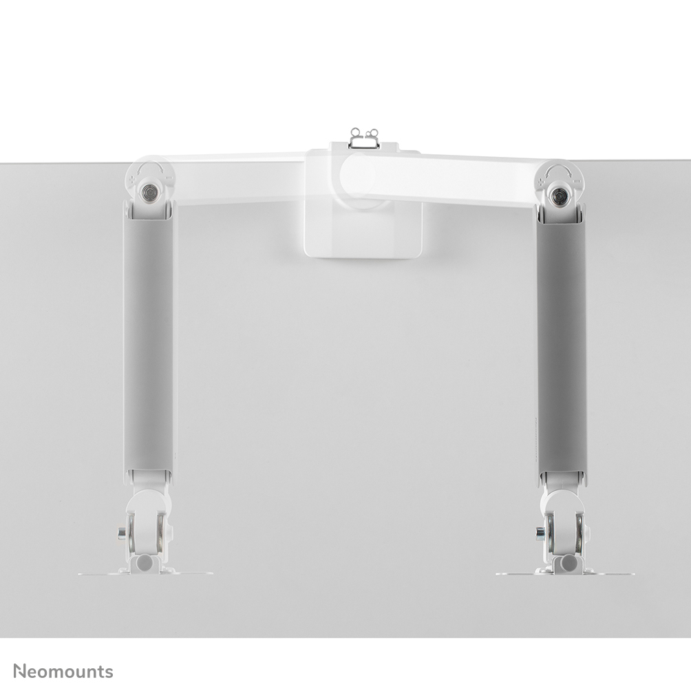 Neomounts DS70-450WH1 Braccio per monitor 17-42" - molla a gas - Topfix - 180°-stop
